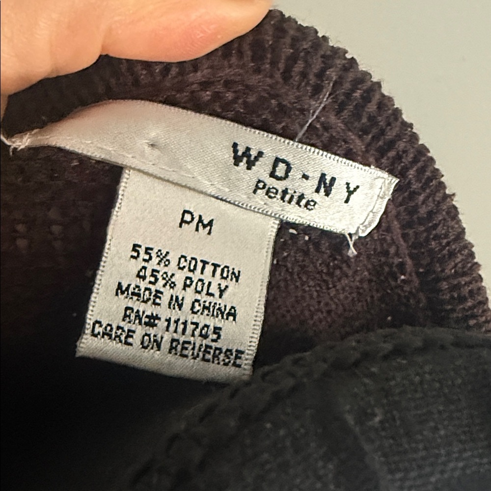 WD.NY Deep Brown Women's Cardigan - Picture 2 of 6